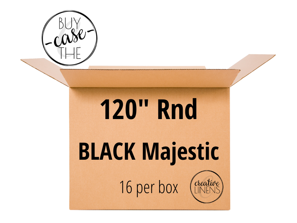 Buy the Case - Black Majestic 120" Rnd