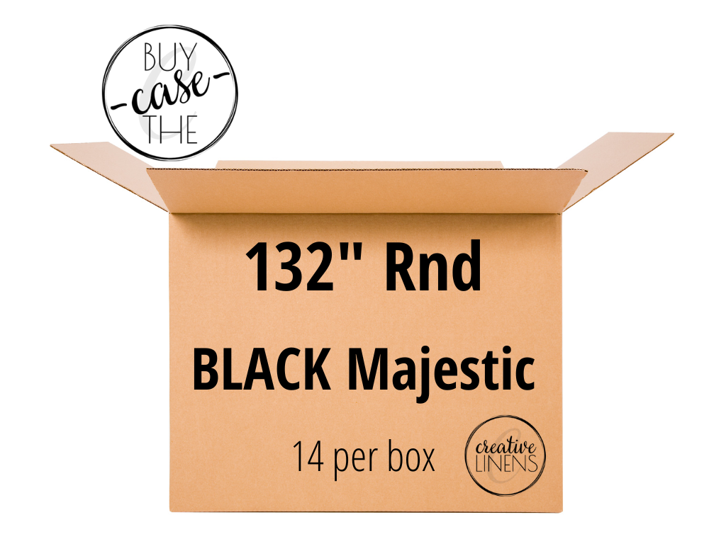 Buy the Case - Black Majestic 132" Rnd