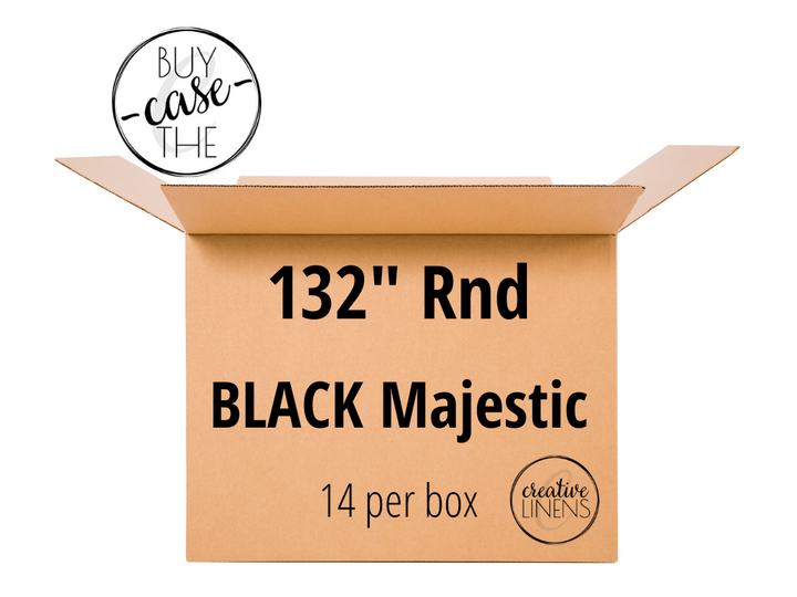 Buy the Case - Black Majestic 132" Rnd