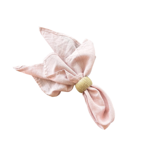 Blush Pink Linen-Viscose Napkin