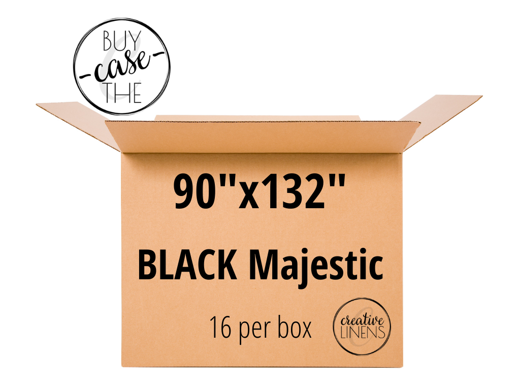 Buy the Case - Black Majestic 90"x132"