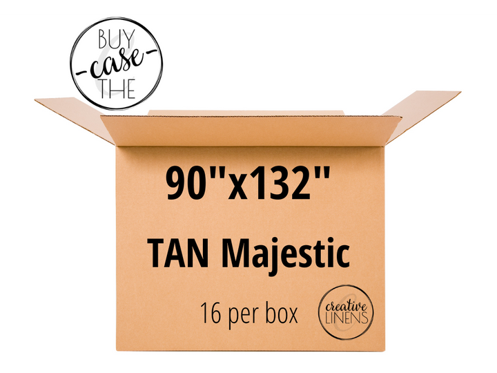 Buy the Case – Tan Majestic 90"x132"