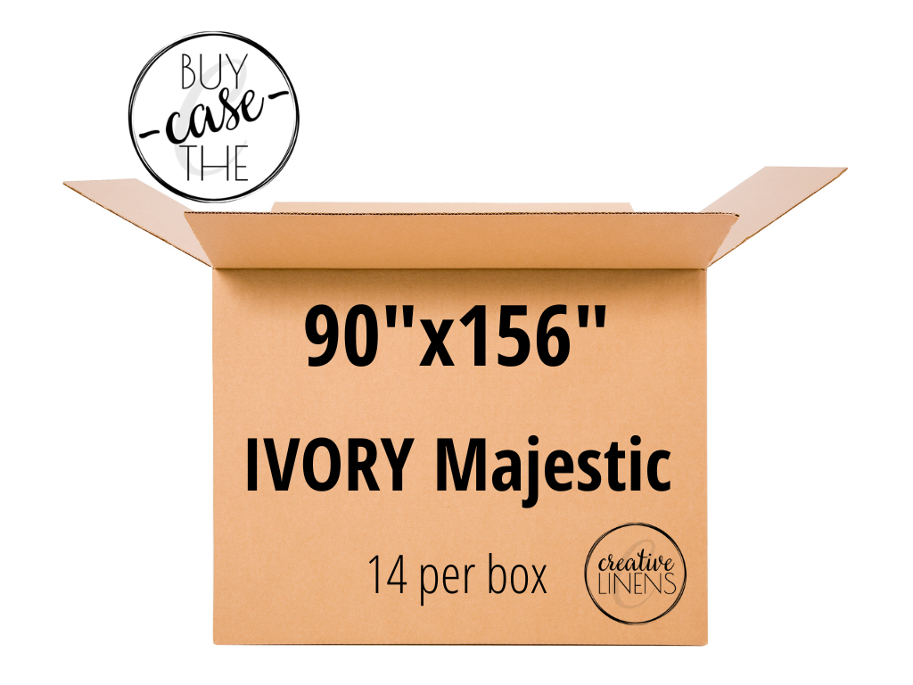 Buy the Case – Ivory Majestic 90"x156"