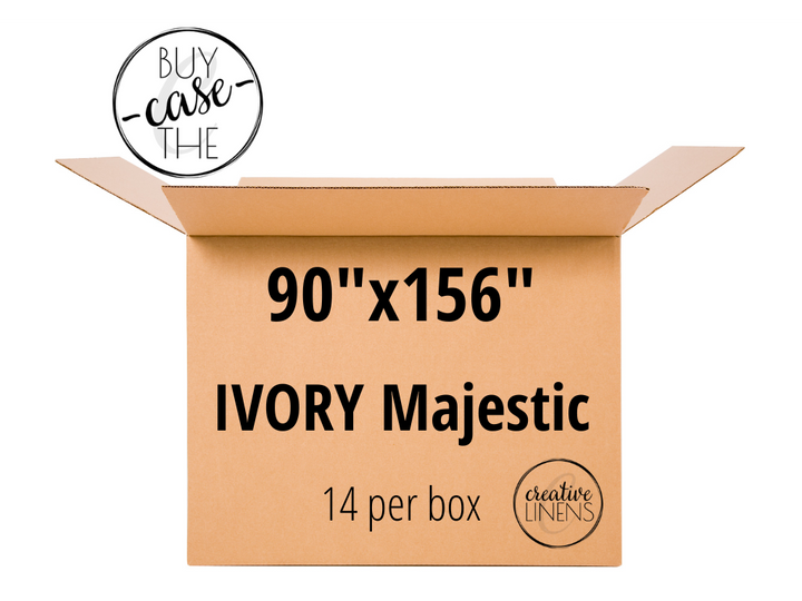 Buy the Case – Ivory Majestic 90"x156"