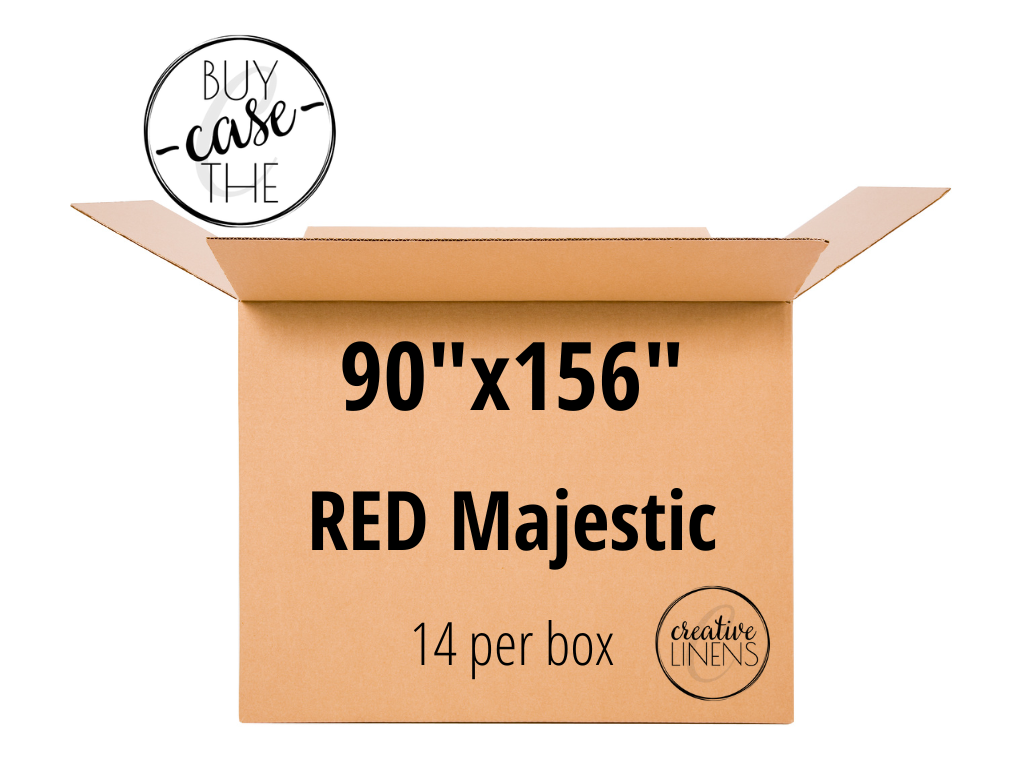 Buy the Case – Red Majestic 90"x156"