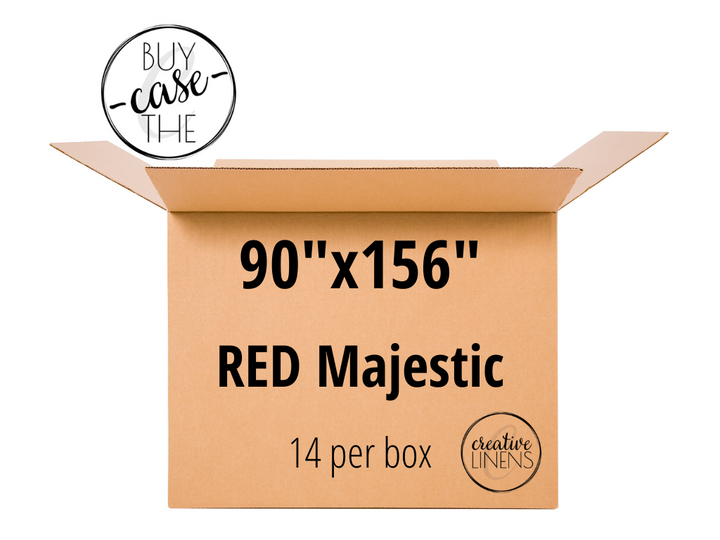 Buy the Case – Red Majestic 90"x156"