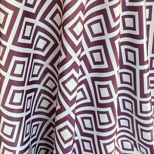 Plum Paragon Satin Tablecloth