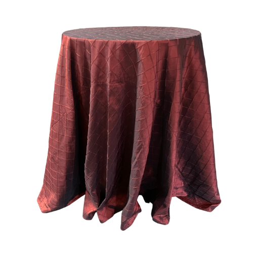 Merlot Pintuck Tablecloth