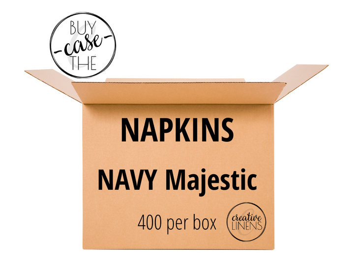 Buy the Case – Navy Majestic Napkins