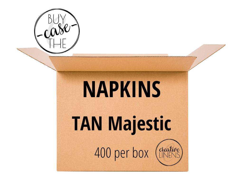 Buy the Case – Tan Majestic Napkins