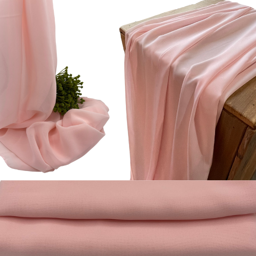 Light Pink Chiffon Runner