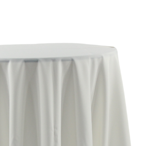 White Poly Tablecloth (Premium)