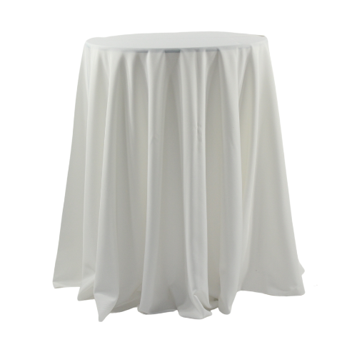 White Poly Tablecloth (Premium)