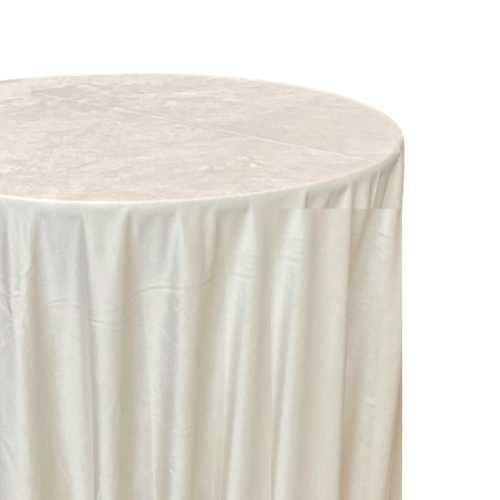 Ivory Velvet Tablecloth