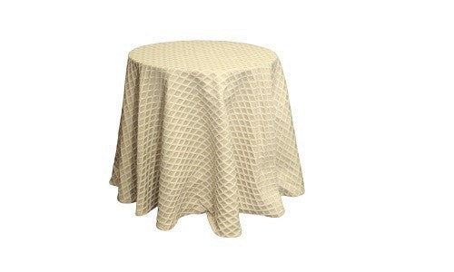 Ivory Diamond Tablecloth