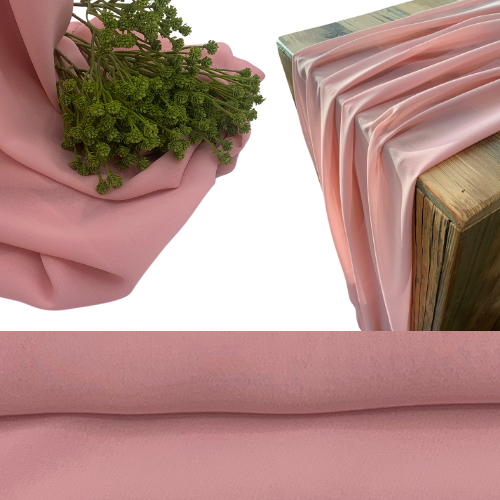 Dusty Rose Chiffon Runner