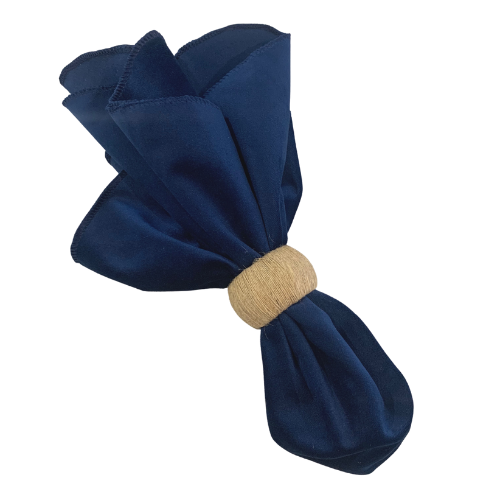 Navy Velvet Napkin