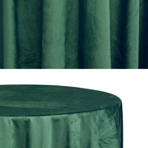 Hunter Velvet Tablecloth/Drape