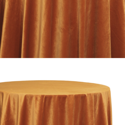 Spice Velvet Tablecloth