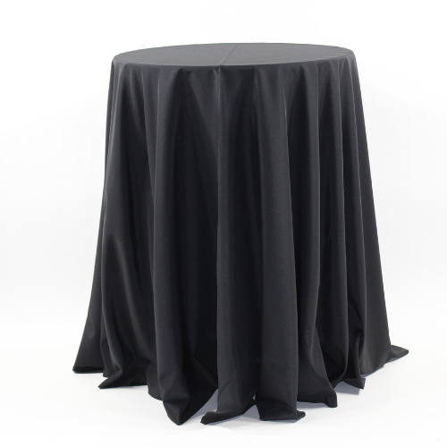 Black Poly Tablecloth