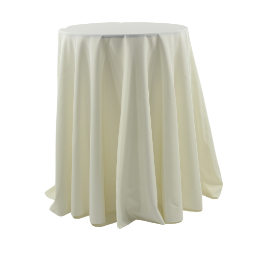 Ivory Poly Tablecloth