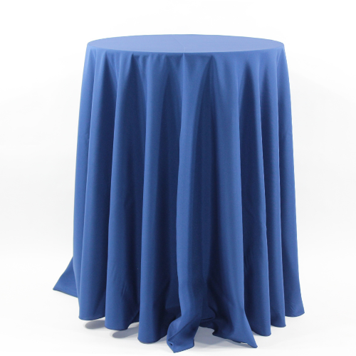 Navy Poly Tablecloth