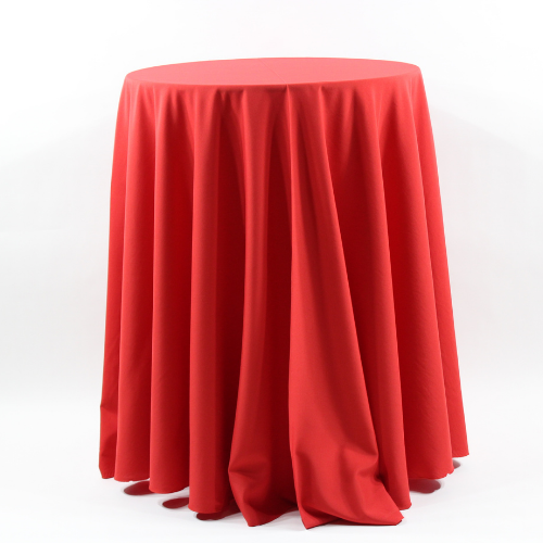 Red Poly Tablecloth