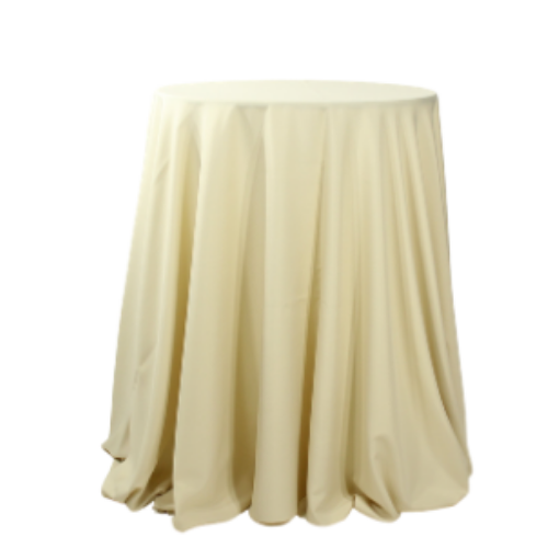 Tan Poly Tablecloth