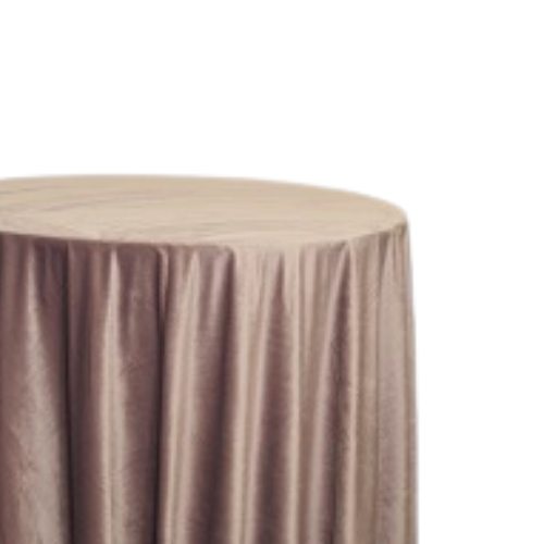 Dusty Rose Velvet Tablecloth