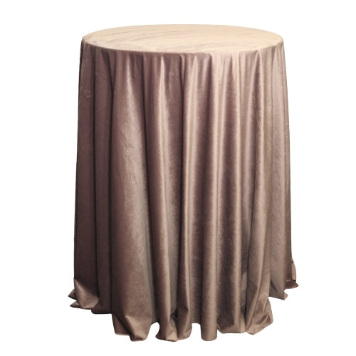 Dusty Rose Velvet Tablecloth